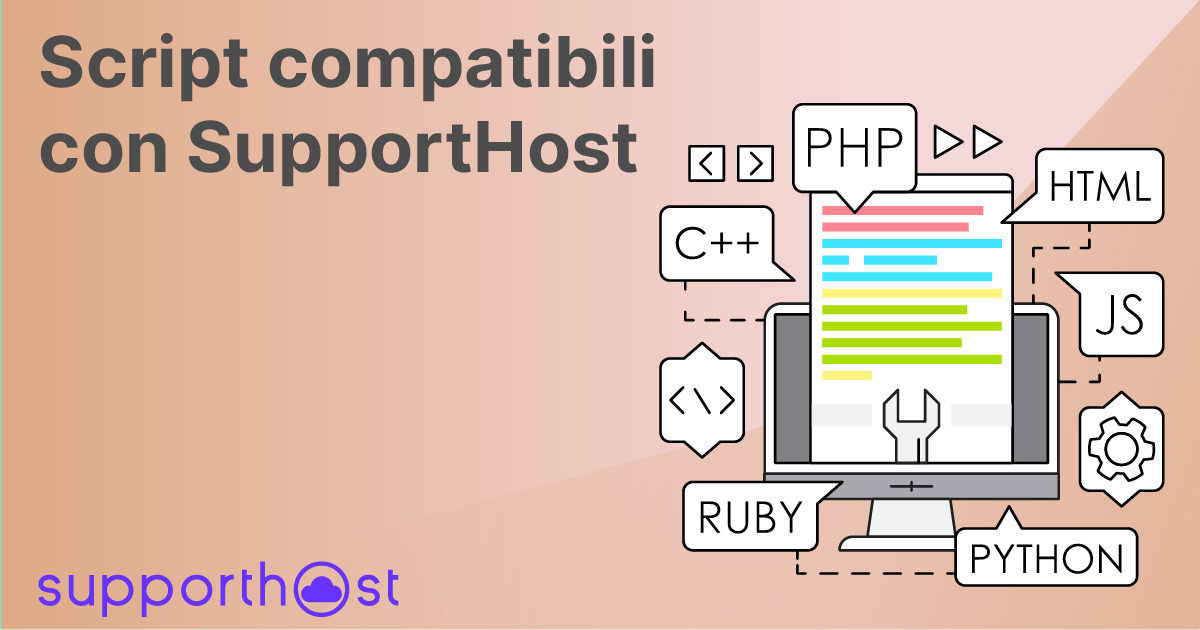 Script compatibili con SupportHost