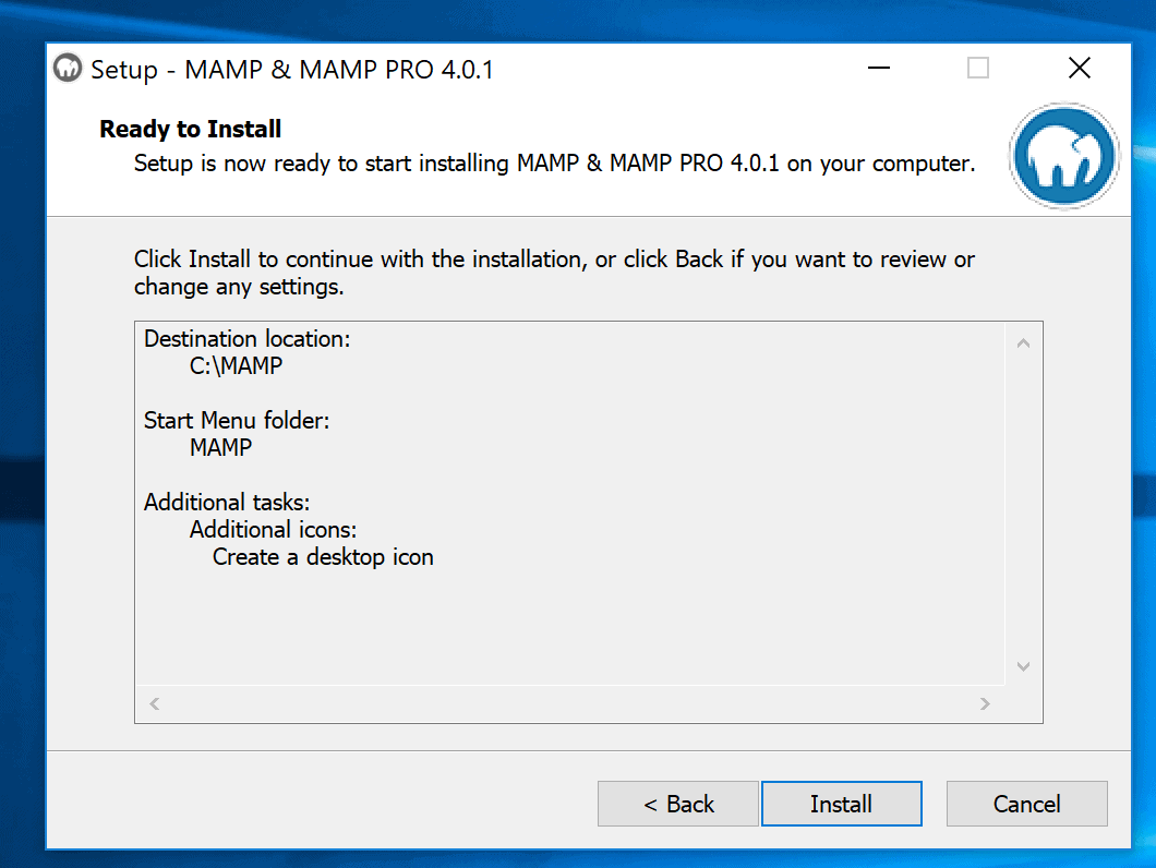 Installare Mamp Su Windows Install