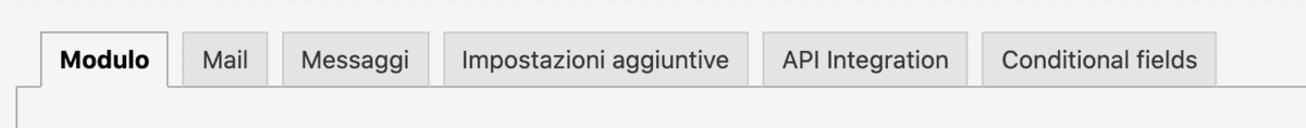 Tab Conditional Fields