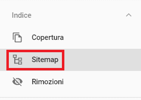 Sitemap Search Console