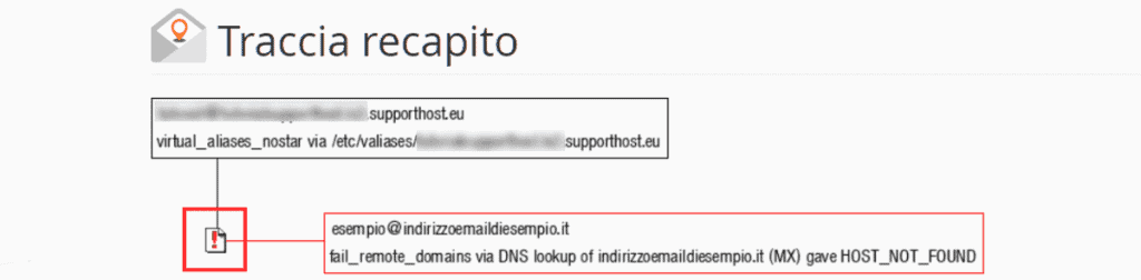 Errore Nel Tracciamento Del Server Di Inoltro