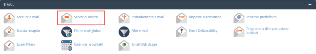 Server Di Inoltro Cpanel