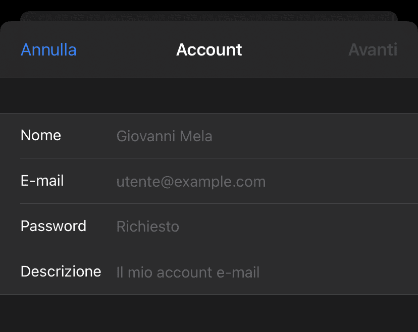 Credenziali D Accesso Dell Account Email 1