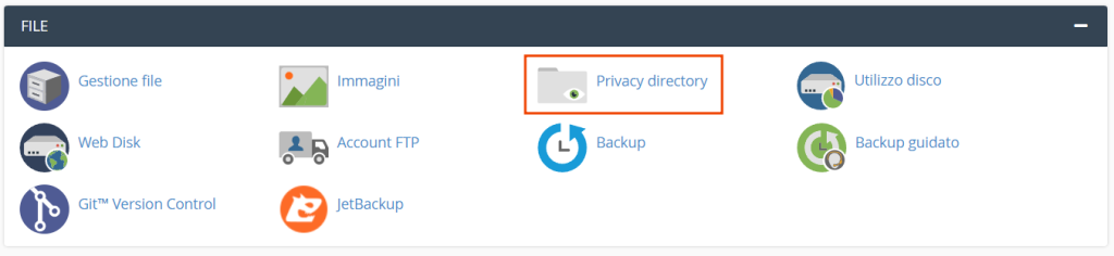File Privacy Directory Cpanel