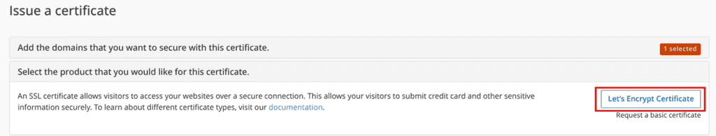 Generare Certificato Ssl Cpanel Step 2