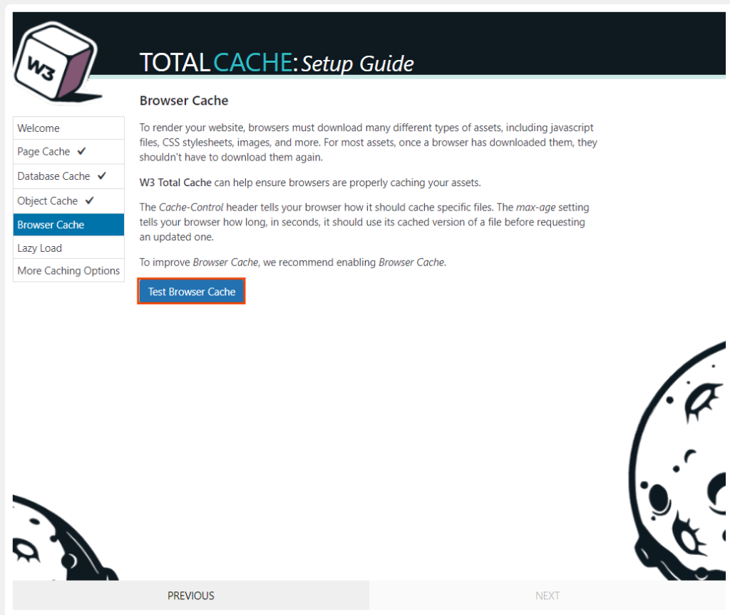 W3 Total Cache Setup Guide Test Browser Cache