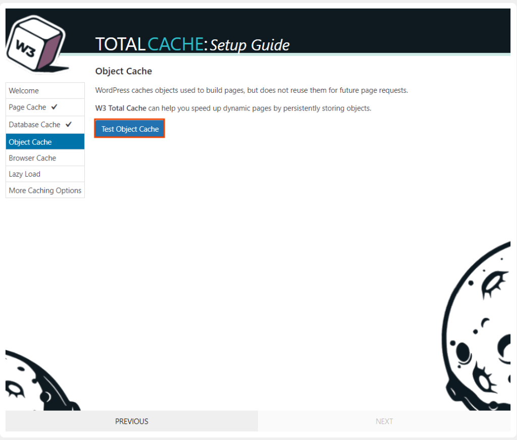 W3 Total Cache Setup Guide Test Object Cache