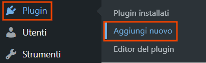 Plugin Aggiungi Nuovo