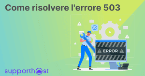 Errore 503: come risolvere - SupportHost