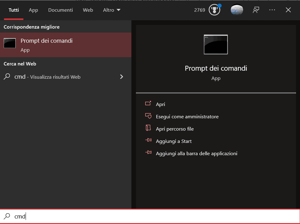 Windows 10 Prompt Dei Comandi