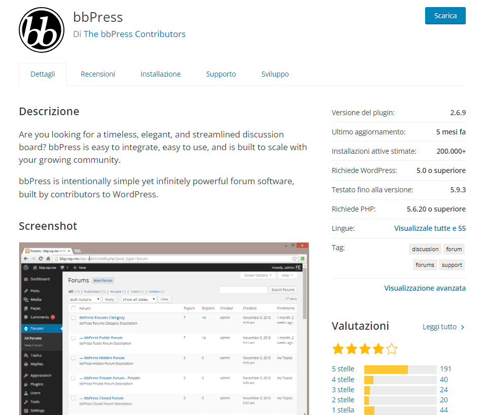 Bbpress Creare Un Forum Con WordPress