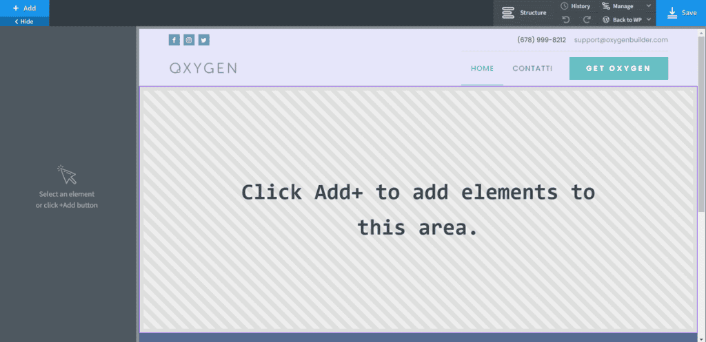 Editor Oxygen Builder