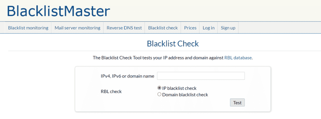 Blacklistmaster Blacklist Check