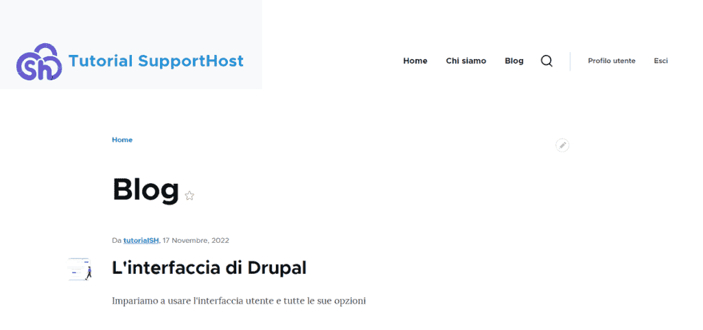 Logo Front End Drupal