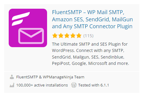 Fluentsmtp Plugin WordPress