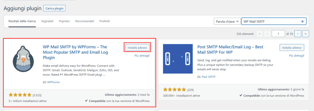Installare Wp Mail Smtp Su WordPress