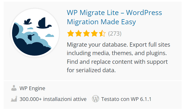 Wp Migrate Lite Plugin WordPress