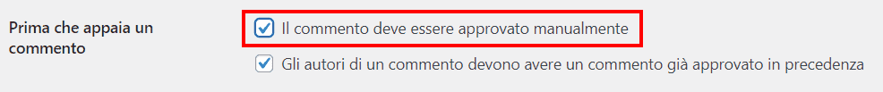 Opzioni Dei Commenti Per Un Blog WordPress