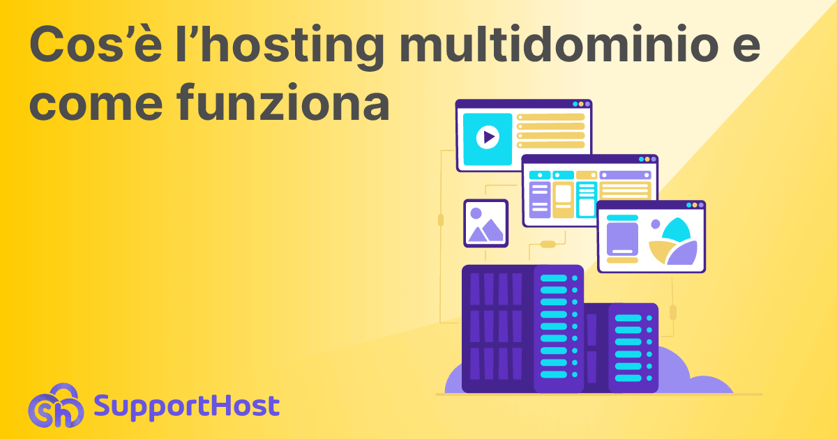 Cos'è l'hosting multidominio e come funziona