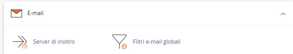 Email Server Inoltro E Filtri Globali