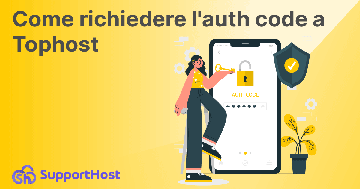 Richiedere EPP Code/Auth Code a Tophost