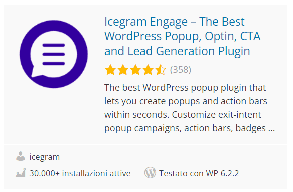 Icegram Engage Plugin WordPress