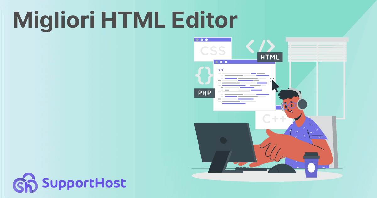 I 6 migliori HTML Editor