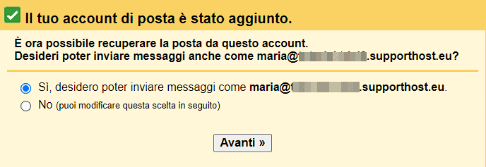 Aggiungere Email A Gmail Passo 4