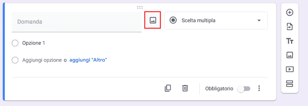 Aggiungere Immagine Alla Domanda Google Moduli