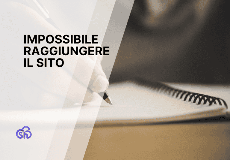 Impossibile raggiungere il sito: come risolvere