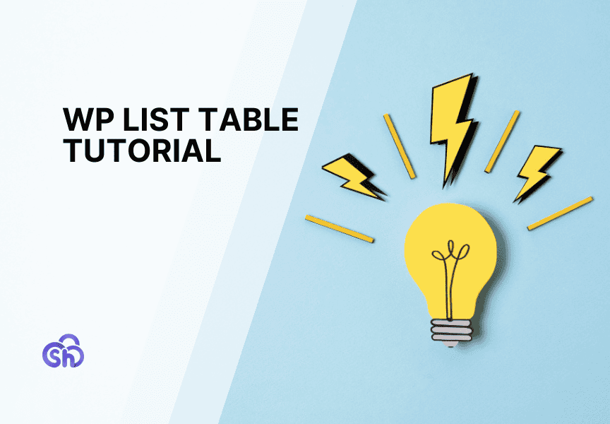 Wp List Table Tutorial