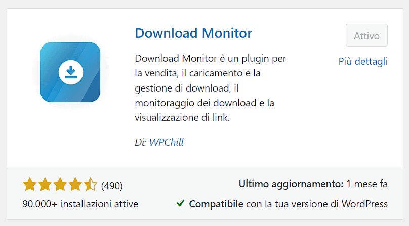 Download Monitor Plugin