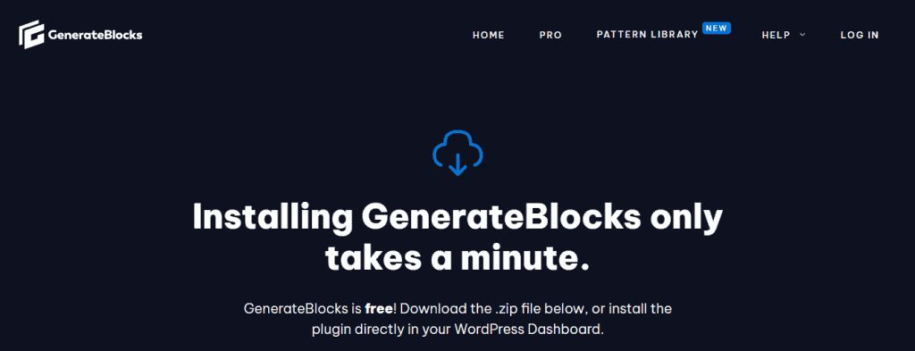 Generateblocks