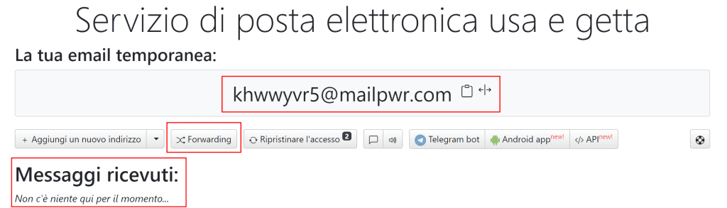 Dropmail Mail Temporanea