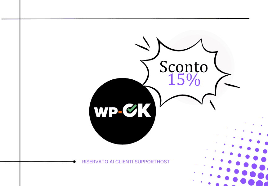 Sconto Wp Ok Bonus Supporthost