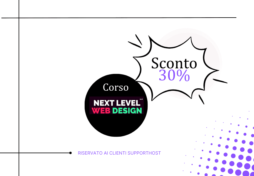 Corso Next Level Web Design Bonus Supporthost