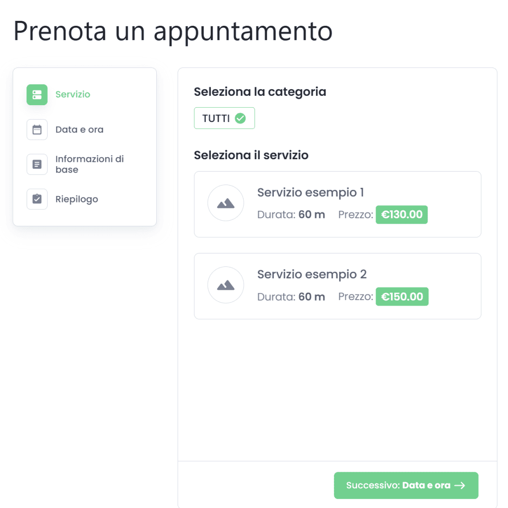 Prenota Un Appuntamento