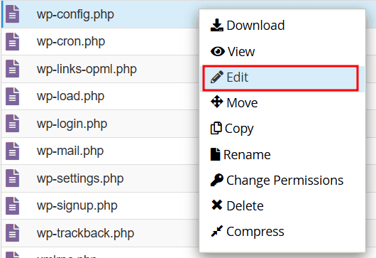 Modificare File Wp Config Per Spostare Da Sottocartella A Root