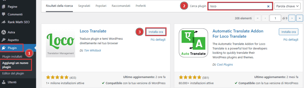 Installare Loco Translate