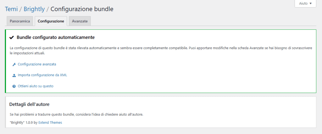 Loco Translate Configurazione Bundle