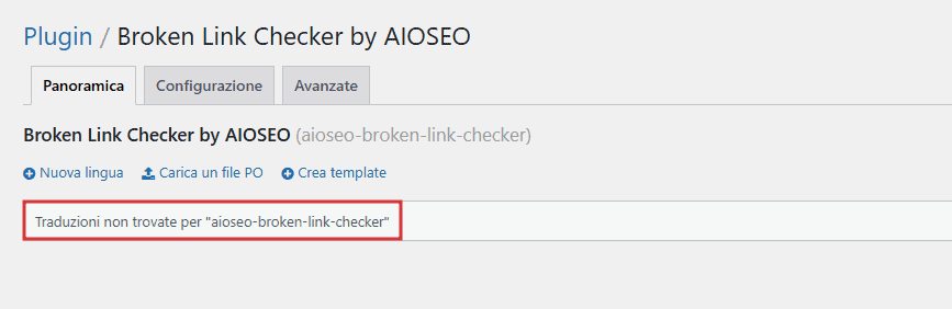 Loco Translate Plugin Traduzioni Non Trovate