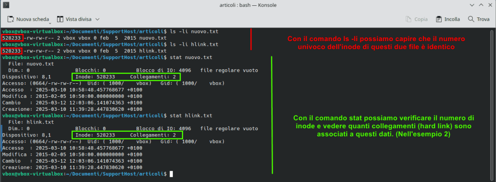 Identificare Hard Link