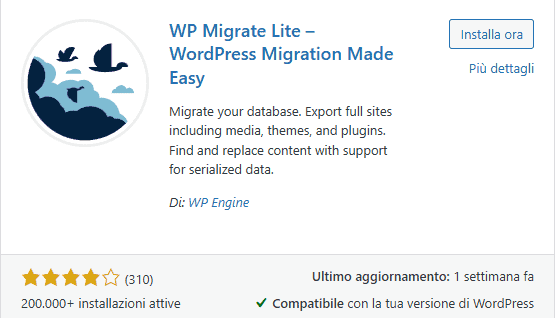 Wp Migrate Lite