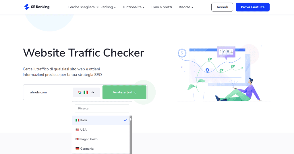 Se Ranking Website Traffic Checker