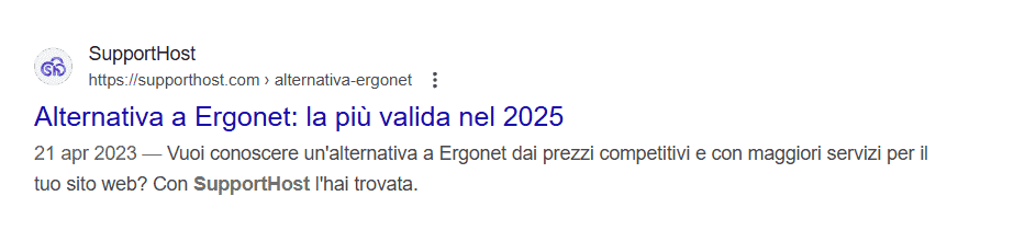 Aggiornare Contenuti Seo On Page Supporthost
