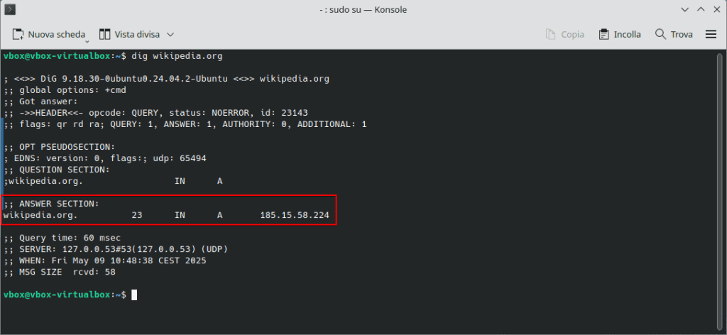 Comando Dig Output