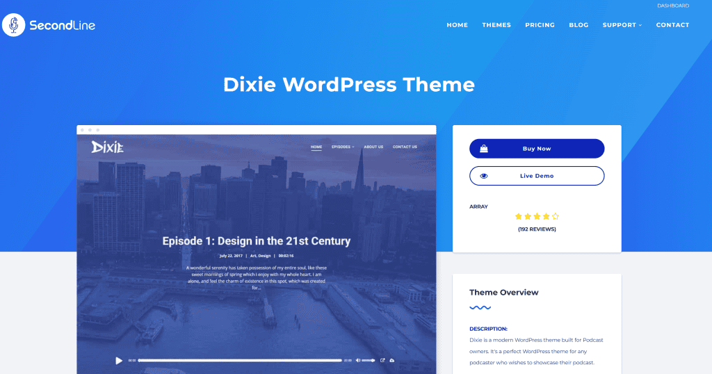 Dixie Theme Wp