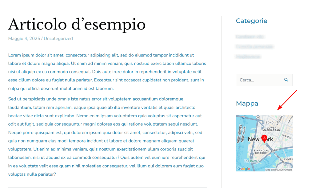 Mappa Sidebar Maps Widget For Google Maps