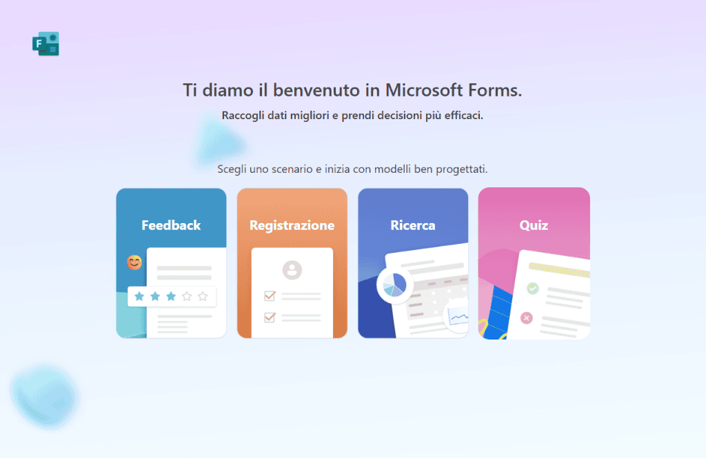Modelli Microsoft Forms