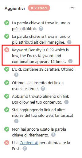 Rankmath Keyword Density Seo On Page
